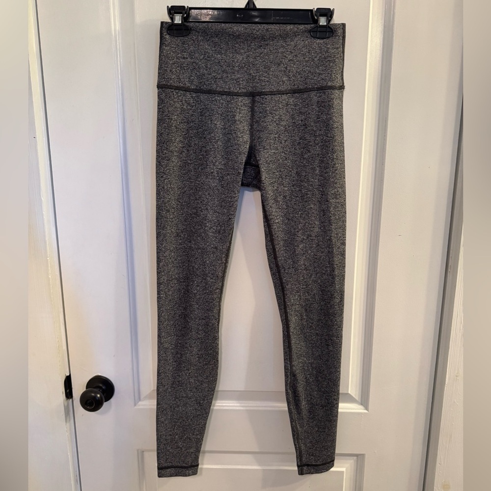 Lululemon Wunder Under Hi-Rise Tight *28" Heathered Black